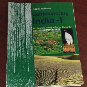 Class 9 NCERT Geography Contemporary India