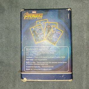 Avengers Infinity War Playing Cards