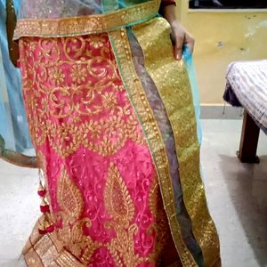 Pink Lahenga With Chunni , Blouse