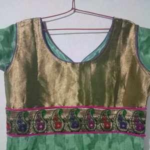 GREEN ANARKALI