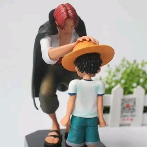 One Piece Anime Luffy & Shanks Action Figure