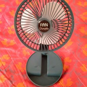 telescopic foldable fan