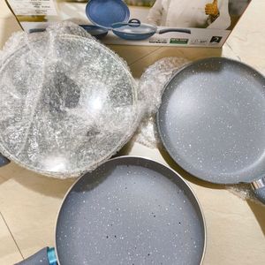 💯New Wonderchef Granite Set (Original) - Pan/Pot