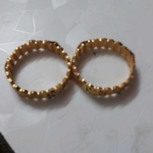 Beautiful Gold Plated Pair Elegant