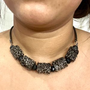 Black Metal Necklace