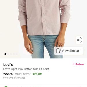 Levis Brand New L Size Shirt