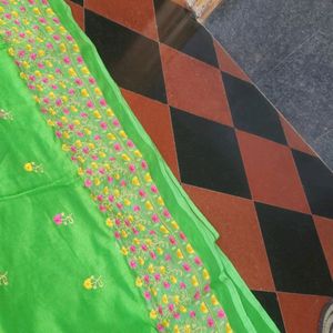 Green Used Saree I