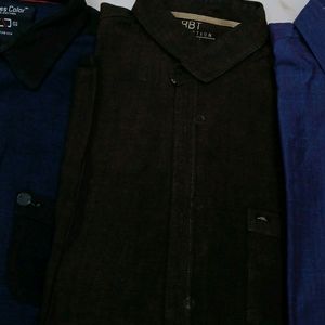 Set Of 3 Party Wear Shirts