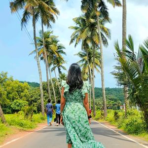 Long Printed Dresses.