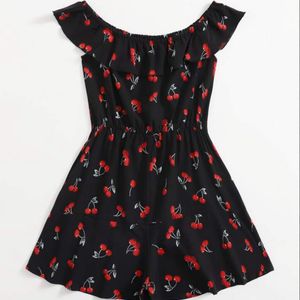 Black Cherry Printed Urbanic Dress  Size - S