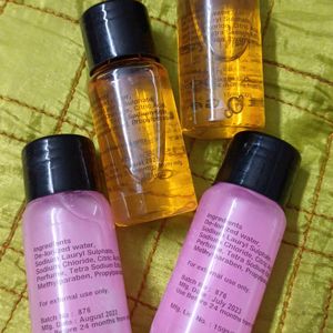 Combo (Bath Gel & Shampoo Conditioner 4 Pcs) 2 Eac