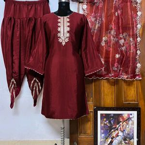 New Original Pakistani Poshaq Dresses Hand Zari Wo