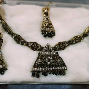 Antique Gold Ethnic  Necklace