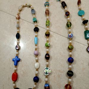 Multicolour Crystal Mala Unisex