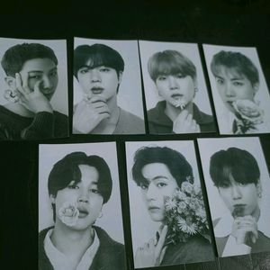 BTS Monochrome Photocards 💜