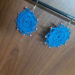 Crochet Spin Earrings