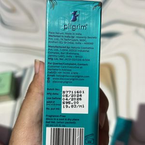 PILGRIM 10% Niacinamide Face Serum 30 ML Bottle