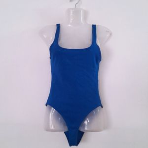 Zara Blue Body Suit /top (Women's)