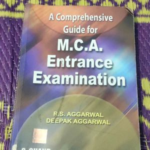 MCA Entrance Examination Book