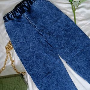 Straight Fit Denim Pants