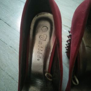 UK Brand Cherry Heels