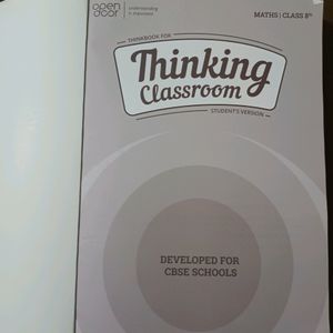 Thinkbook For Thinking Classroom Class 8th