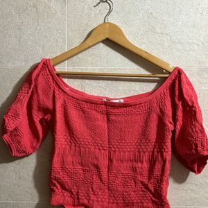 Forever New Coral Top