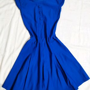 Gorgeous Royal Blue Skater Dress