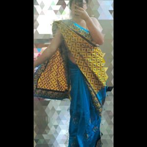 Embroidered Saree