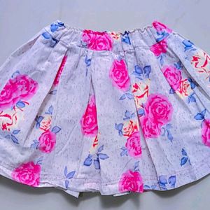 Girls Top And Skirt Set