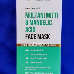 Dr.sheth's Multani Mitti & Mandelic Acid Facemask