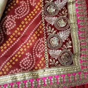 Colour Ful Bandani Saree