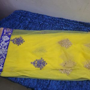 Neerus Branded Net Saree