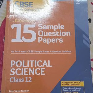 Cbse Political Science Sample Question Papers