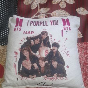 A Cushion With Bts Picture