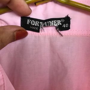 Baby Pink Formal Shirt