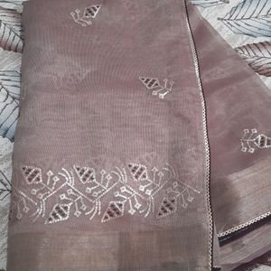 Brand New Collection Of Sequins Work Saree