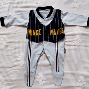 Romper With Jacket For Newborn