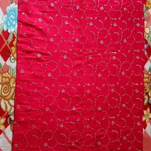 New Red  Bridal Saree