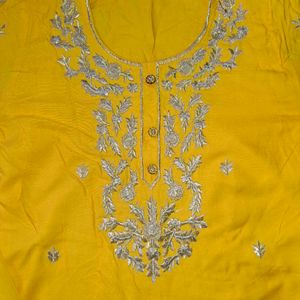 Yellow Kurta Set