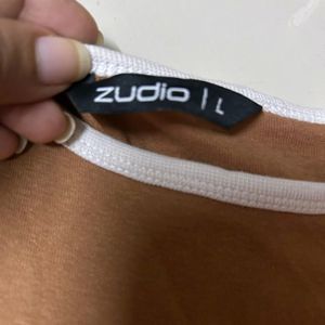 Brown Crop-Top of Zudio