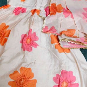 Flower Anarkali Suit