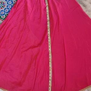 Pink Long Frock