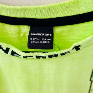 Minecraft Neon Tshirt