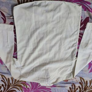 Cream White Off Color Shirt