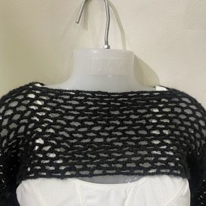 Crochet Mesh Sleeve