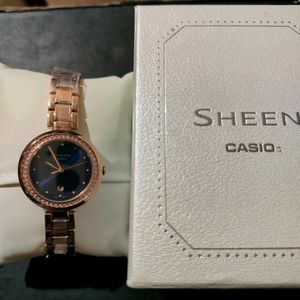 New Casio Sheen Analog Women Watch