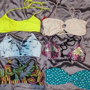 6 mix size bra combo