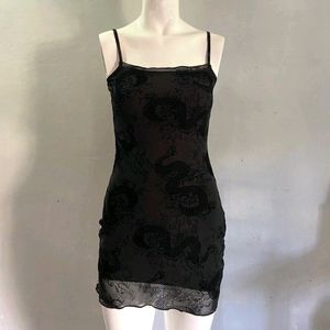 Velvet Fitted H&m Dress