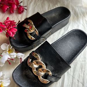 Flats And Sandals Black New